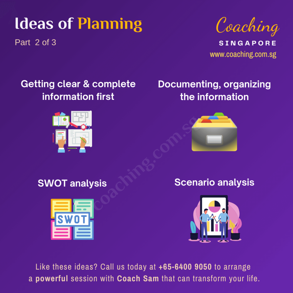How to plan effectively?