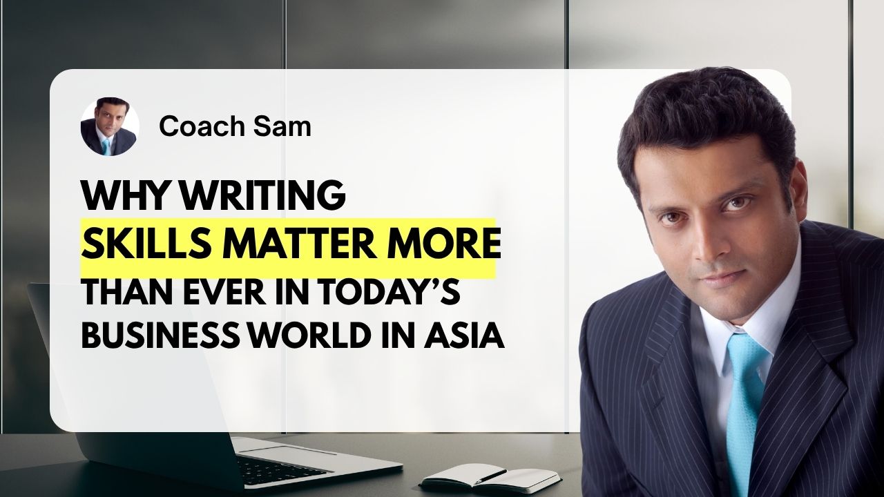 When I first started coaching senior leaders across Asia - from Singapore to Seoul, from Jakarta to Tokyo - I was struck by something unexpected. It wasn’t always strategic thinking or financial acumen holding them back. More often, it was something deceptively simple: writing.