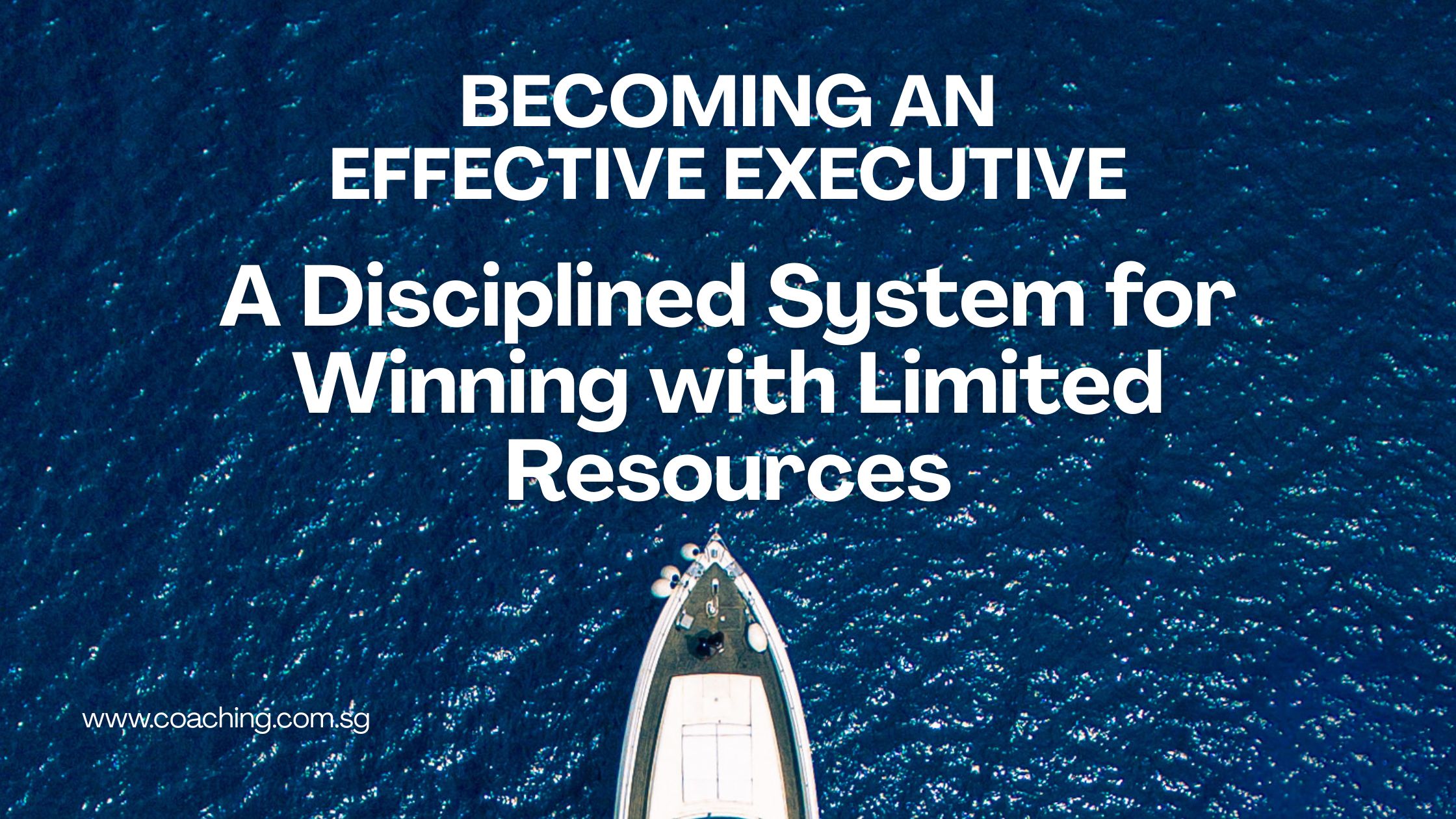 In today’s Asian corporate environment, being “busy” is no longer a badge of honour. Executives are navigating relentless complexity - geopolitical uncertainty, talent constraints, digital disruption, and rising expectations from boards, employees, and clients. Yet the resources available to meet these demands remain stubbornly finite: time, energy, attention, and cognitive capacity. As management thinker Peter Drucker famously observed, “There is nothing so useless as doing efficiently that which should not be done at all.” In my work coaching senior leaders across Asia, this insight has never been more relevant. Effectiveness, not effort, is now the defining capability of an executive.